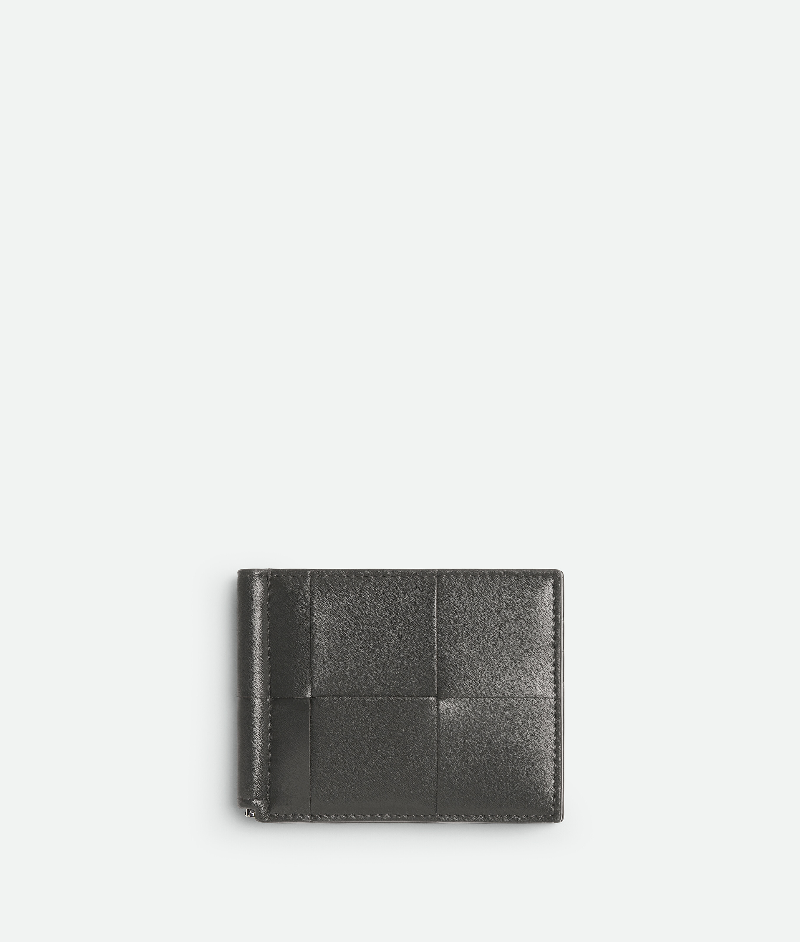 Bottega Veneta Cassette Bill Clip Wallet - Grey - Man -