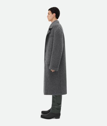 Felted Wool Knitted Coat