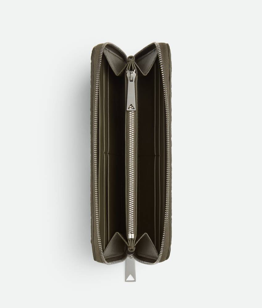 Display a large version of the product image 2 - Intrecciato Zip Around Wallet