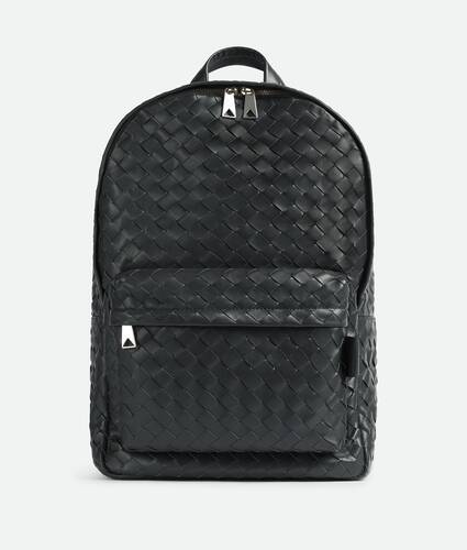 Charcoal Backpack with Bomber Jacket Spring Outfits For Men (6