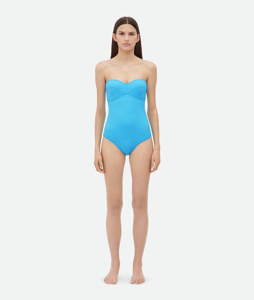 Display a large version of the product image 4 - Stretch Nylon Bustier Swimsuit