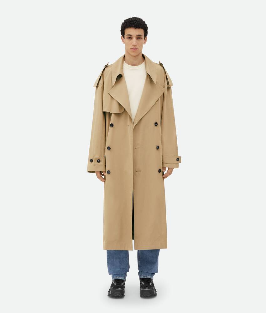 Display a large version of the product image 4 - Cotton Trench Coat