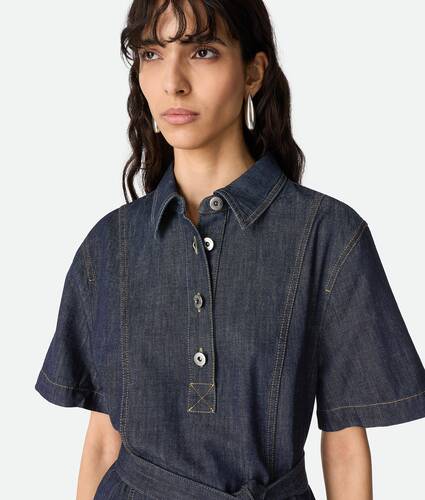 Indigo Denim Dress