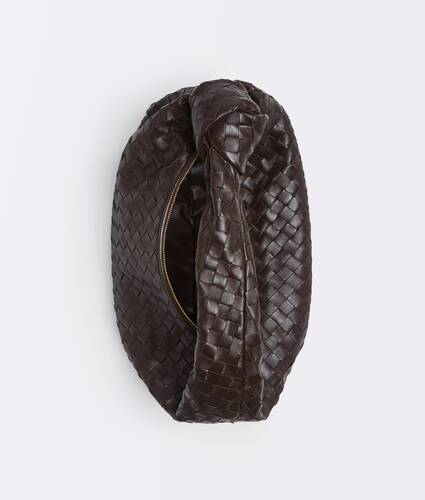 Medium brown Jodie bag in lambskin Intrecciato leather - BOTTEGA VENETA -  Nida