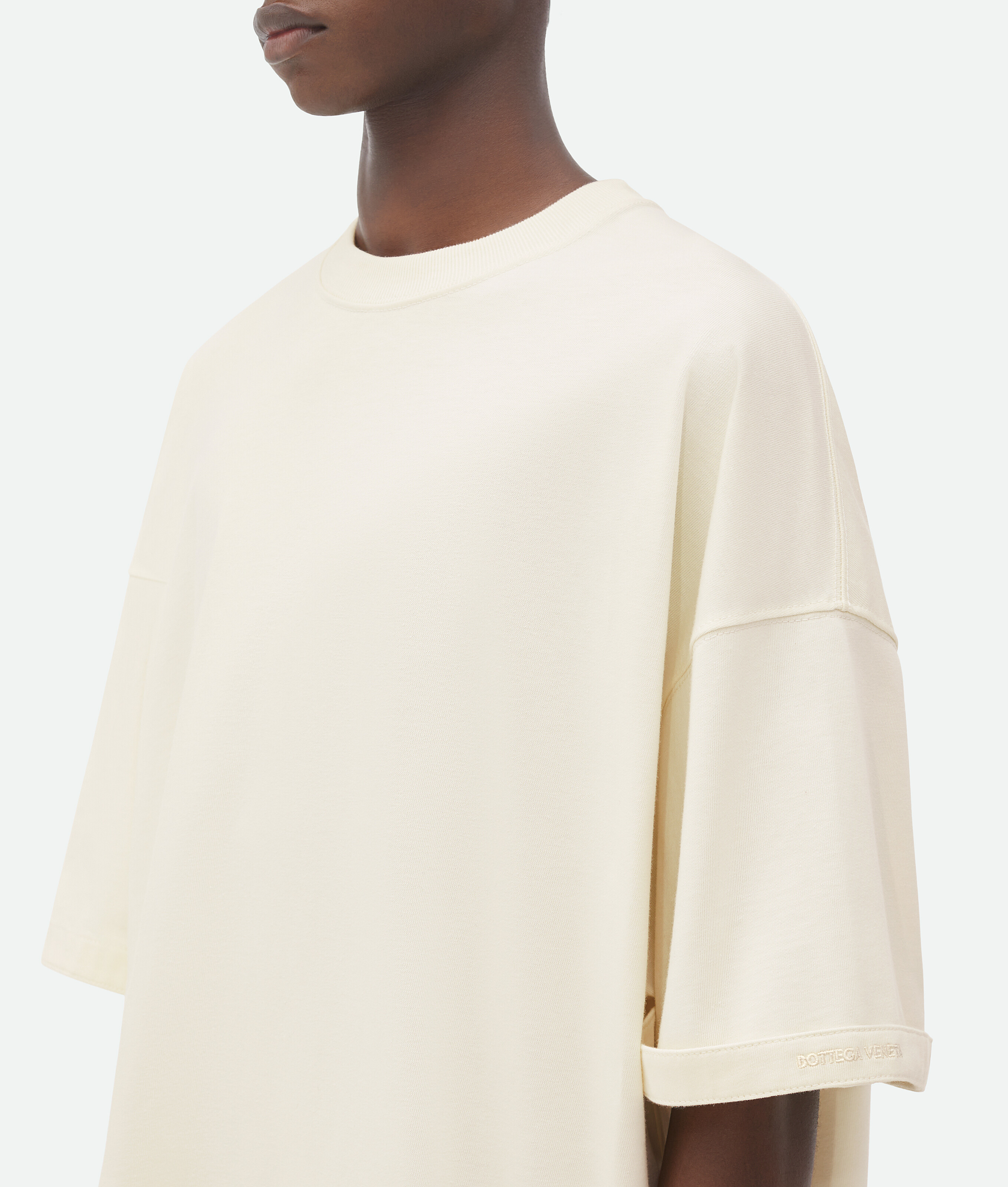 Shop Bottega Veneta Oversized T-shirt In White