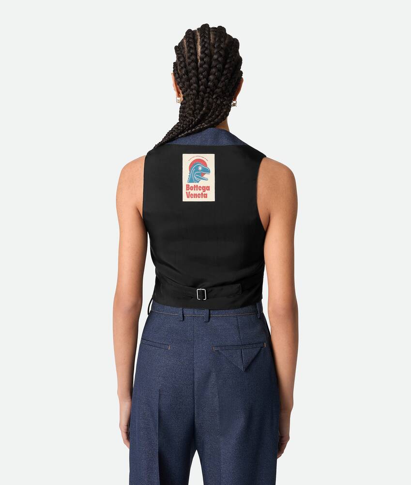 Display a large version of the product image 3 - Melange Wool Gilet