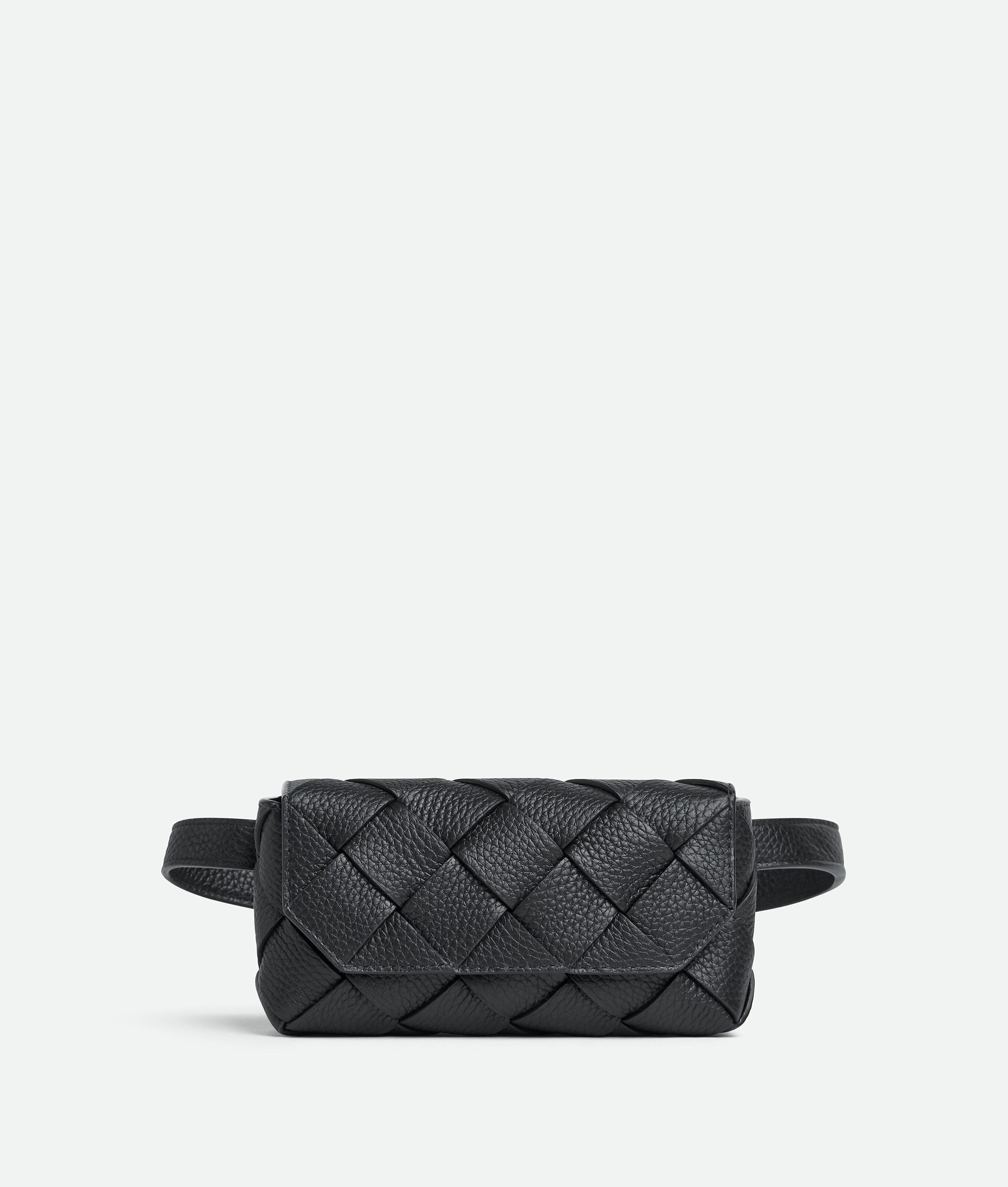 Shop Bottega Veneta Diago Belt-bag In Black