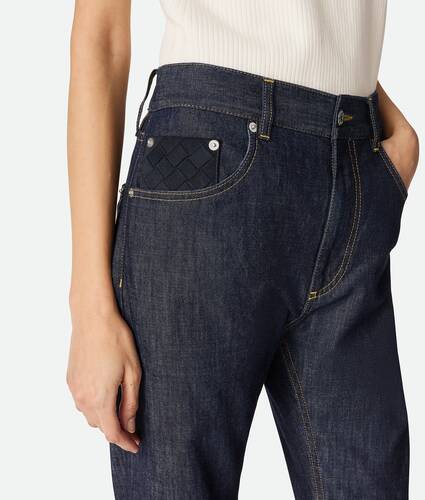 Indigo Straight Jeans