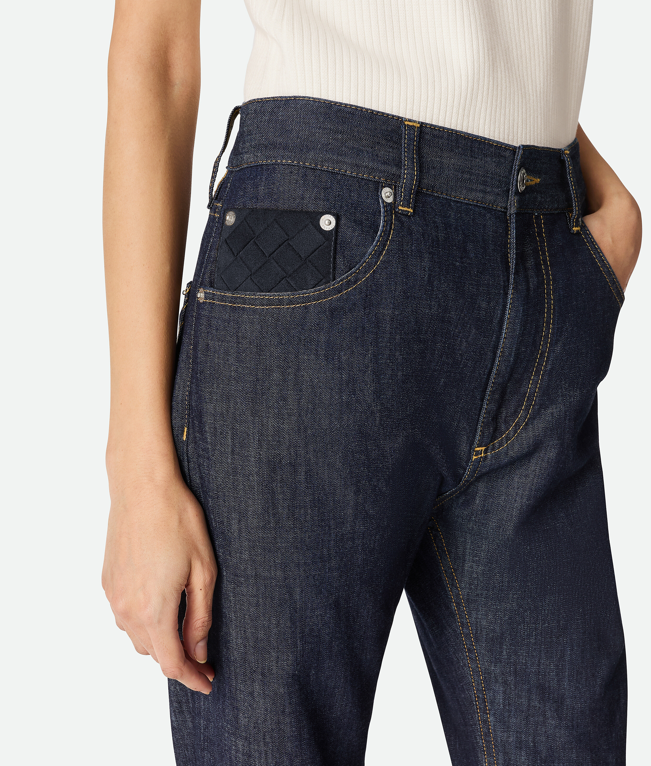 Bottega Veneta Indigo Straight Jeans