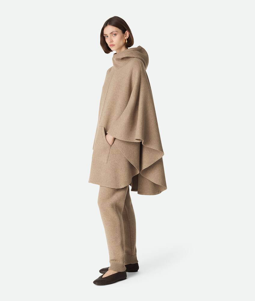 Display a large version of the product image 2 - Cashmere Hooded Cape