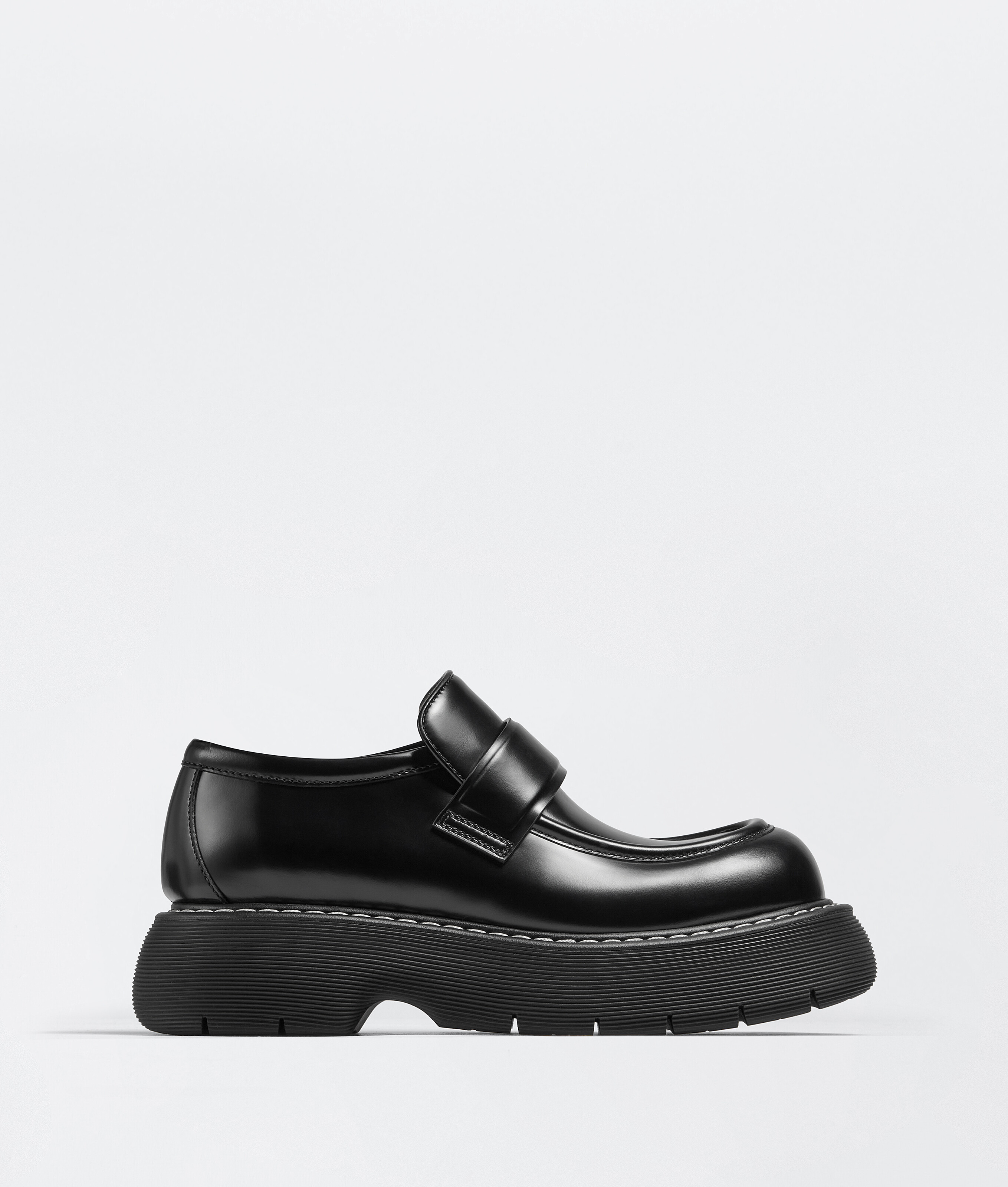 代引不可】 bottega veneta the level loafer black 38