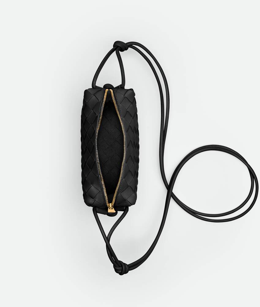 Bottega Veneta - Loop Black Leather Mini Bag