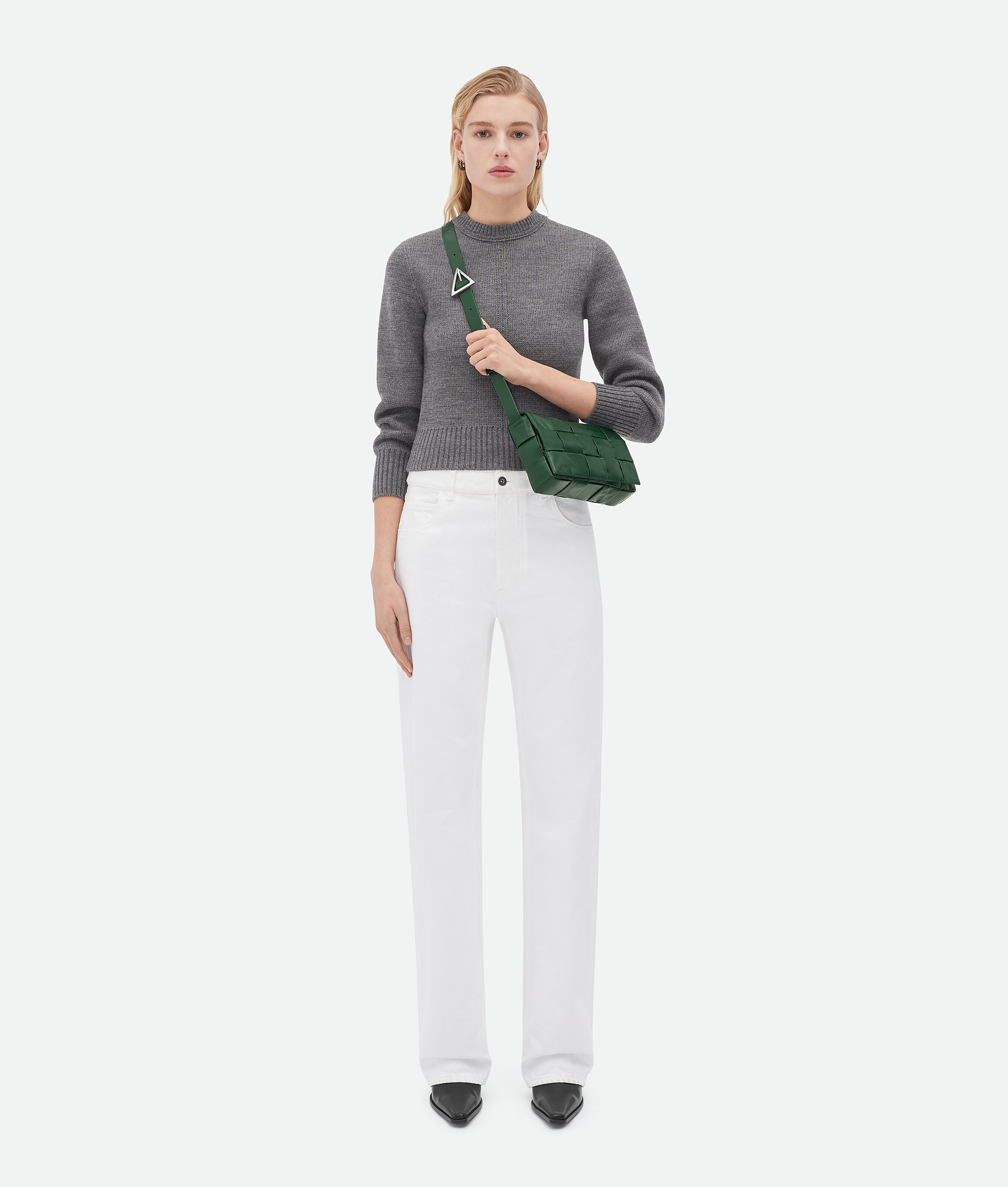 Shop Bottega Veneta Cassette In Green