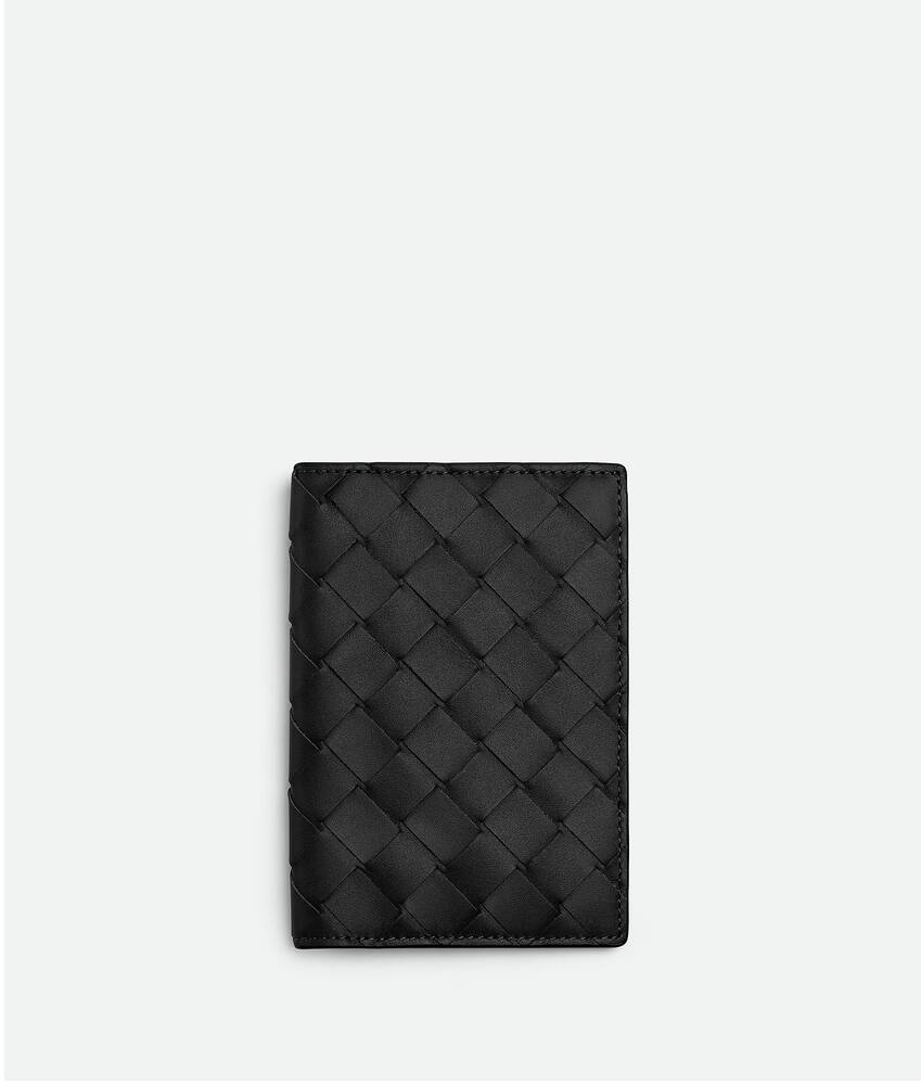 Portafoglio Comme Des Garçons Wallet In Pelle Nera Con Pois Bianchi - Foto 8