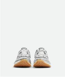 Bottega Veneta® Men's Orbit Sneaker in Silver / White / Optic white ...