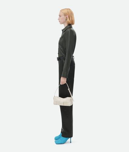 Bottega Veneta® Women's Mini Cassette Cross-Body Bag in Light