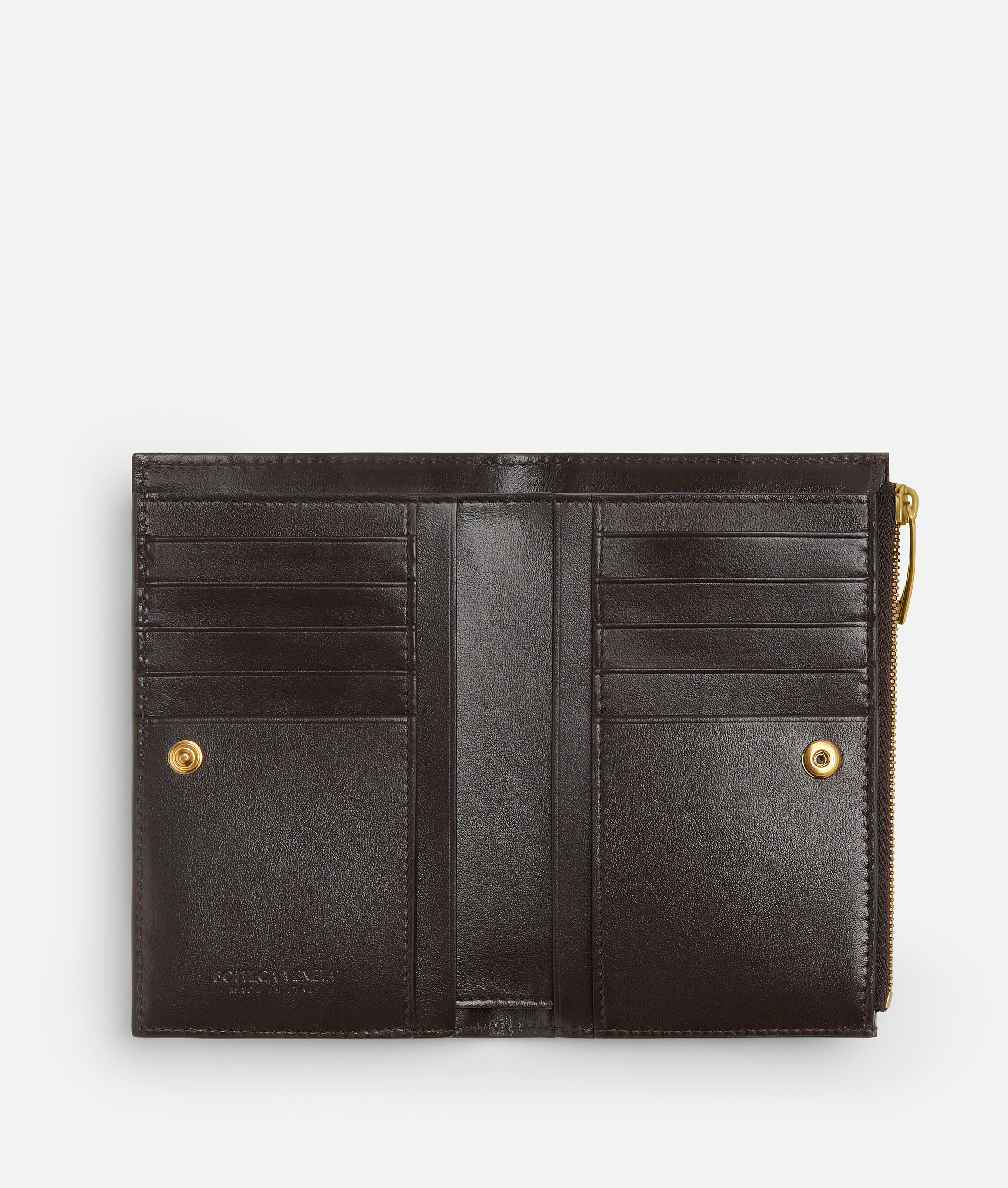 Bottega Veneta Mittelgrosses Intrecciato Bi-fold Portemonnaie