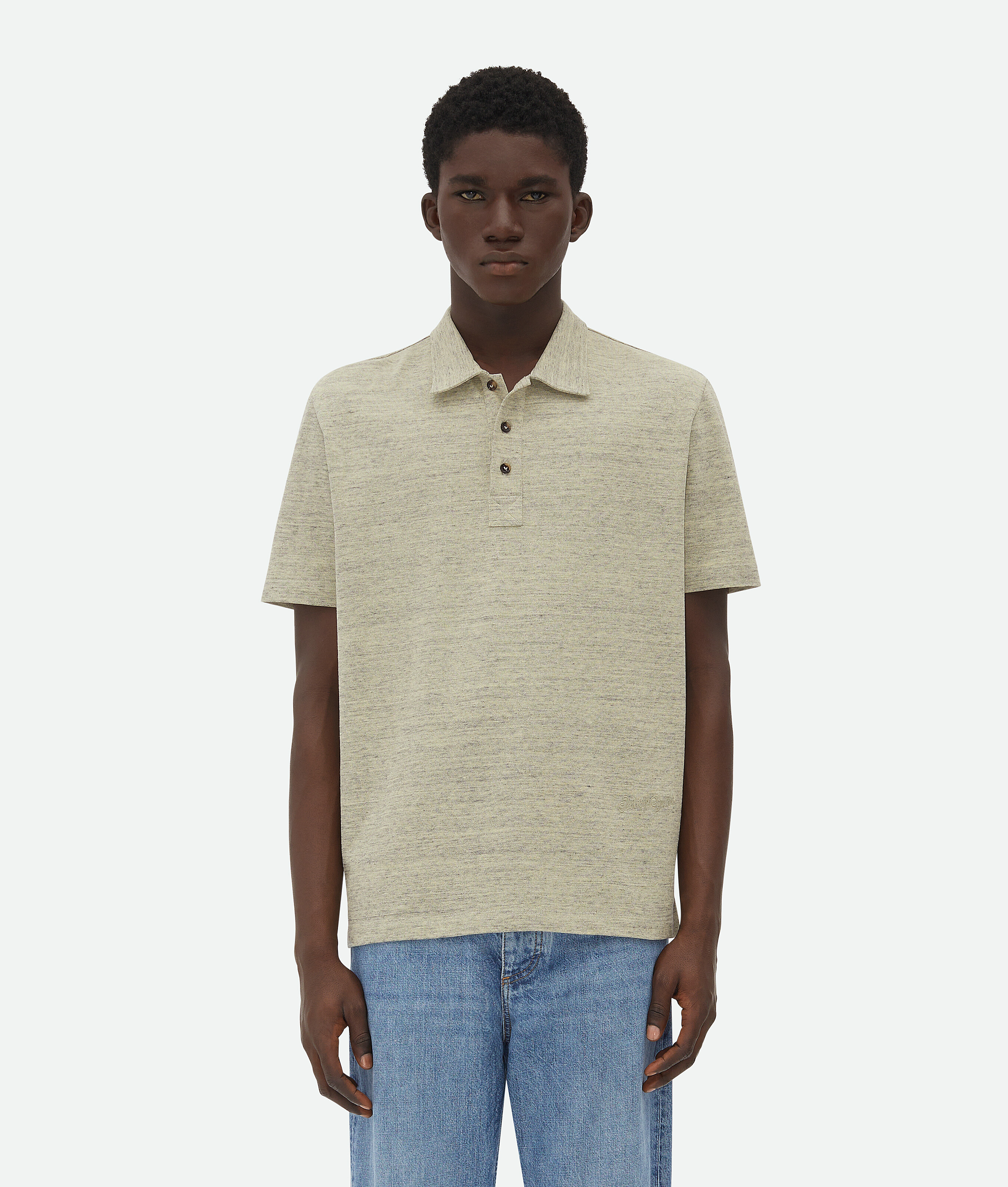 Chine Cotton Piquet Polo
