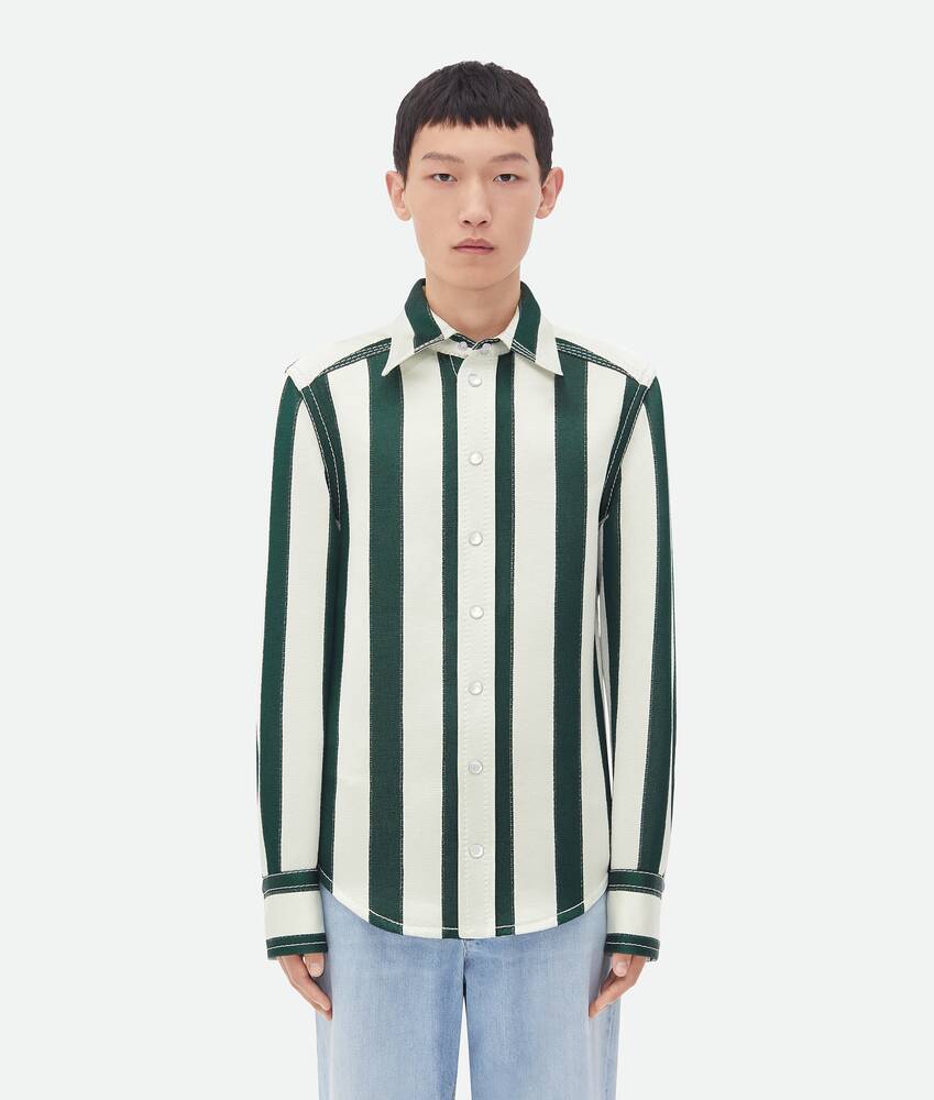 Buy KOTON Green Striped Shirt Online