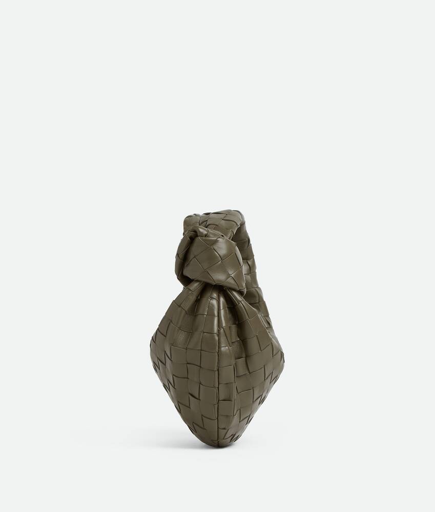 BOTTEGA VENETA お洒落な ◆ スモール ホップ ◆ レザーとデニム アイスミニ ホップ| Bottega Veneta® 日本
