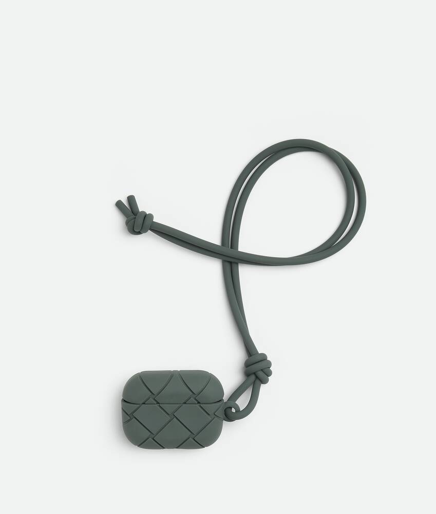 Bottega Veneta® Men's Airpods Pro Case in Slate. Shop online now.