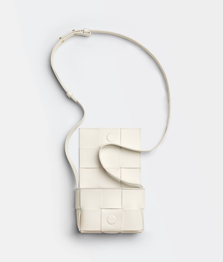 Bottega Veneta® Candy Cassette in White. Shop online now.