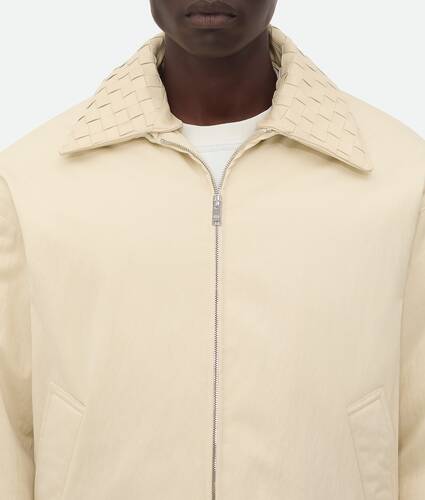 Cotton Twill Puffer Jacket