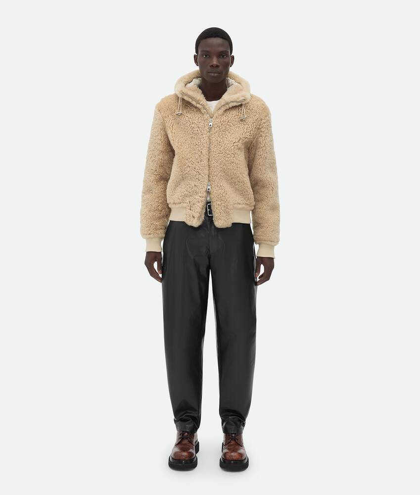 Display a large version of the product image 4 - Hooded Shearling Jacket