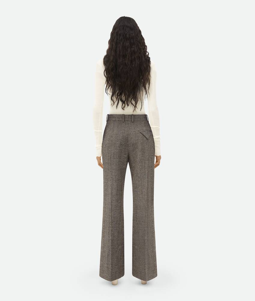 Display a large version of the product image 3 - Viscose And Silk Flared Pants
