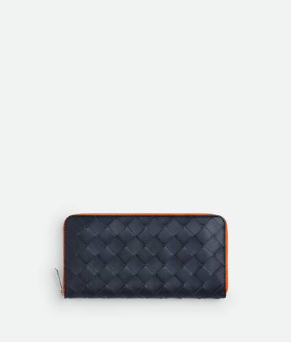 mocoshopの商品一覧BOTTEGA VENETA イントレチャート ジップアラウンドウォレット 黒