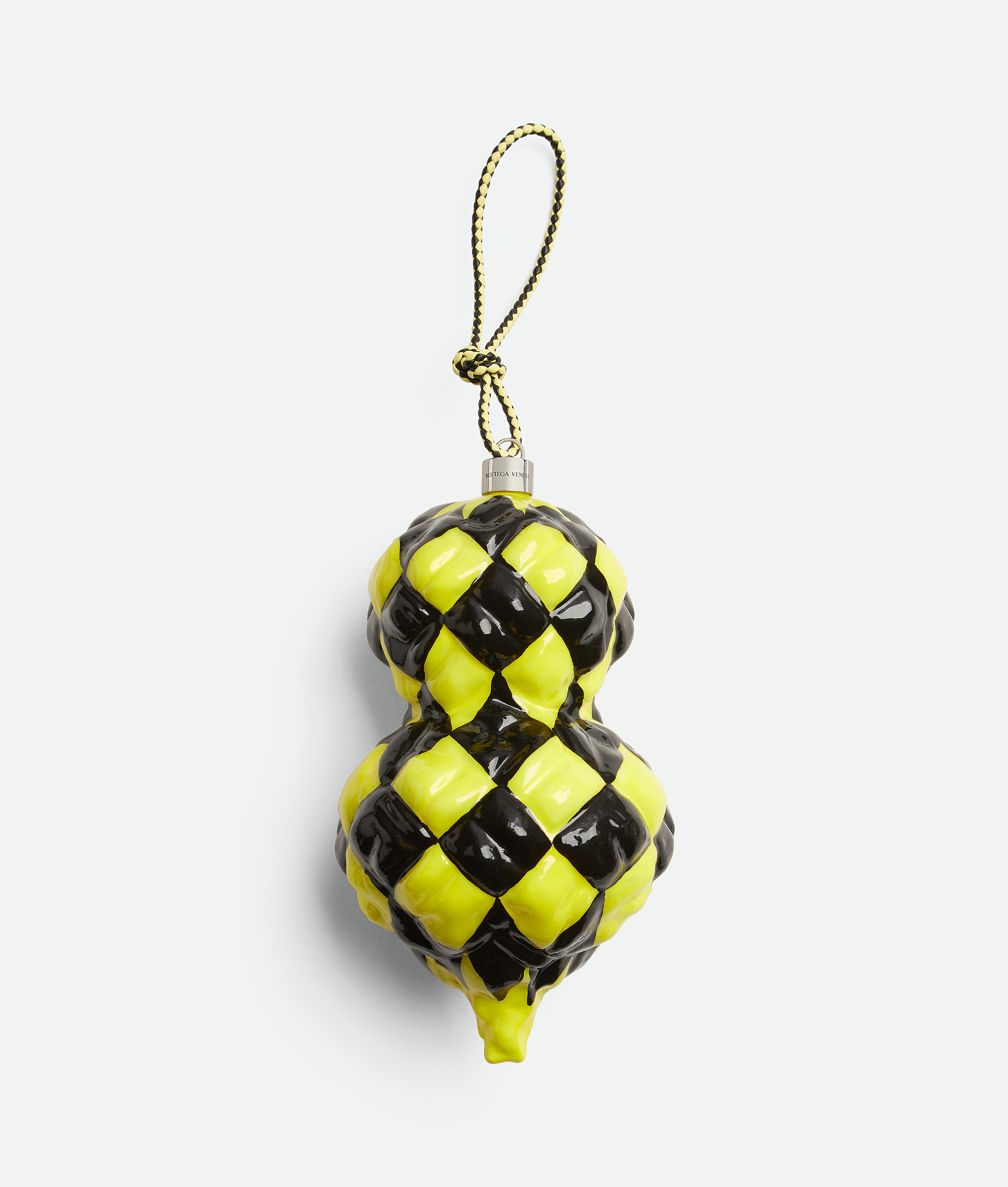 Bottega Veneta Check Ornament - Yellow/black - Unisex
