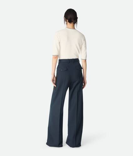 Wool And Cotton Pants