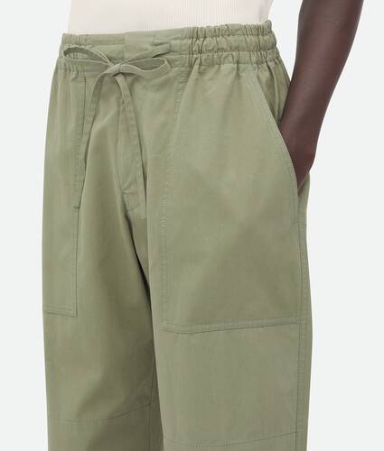 Light Cotton Twill Trousers