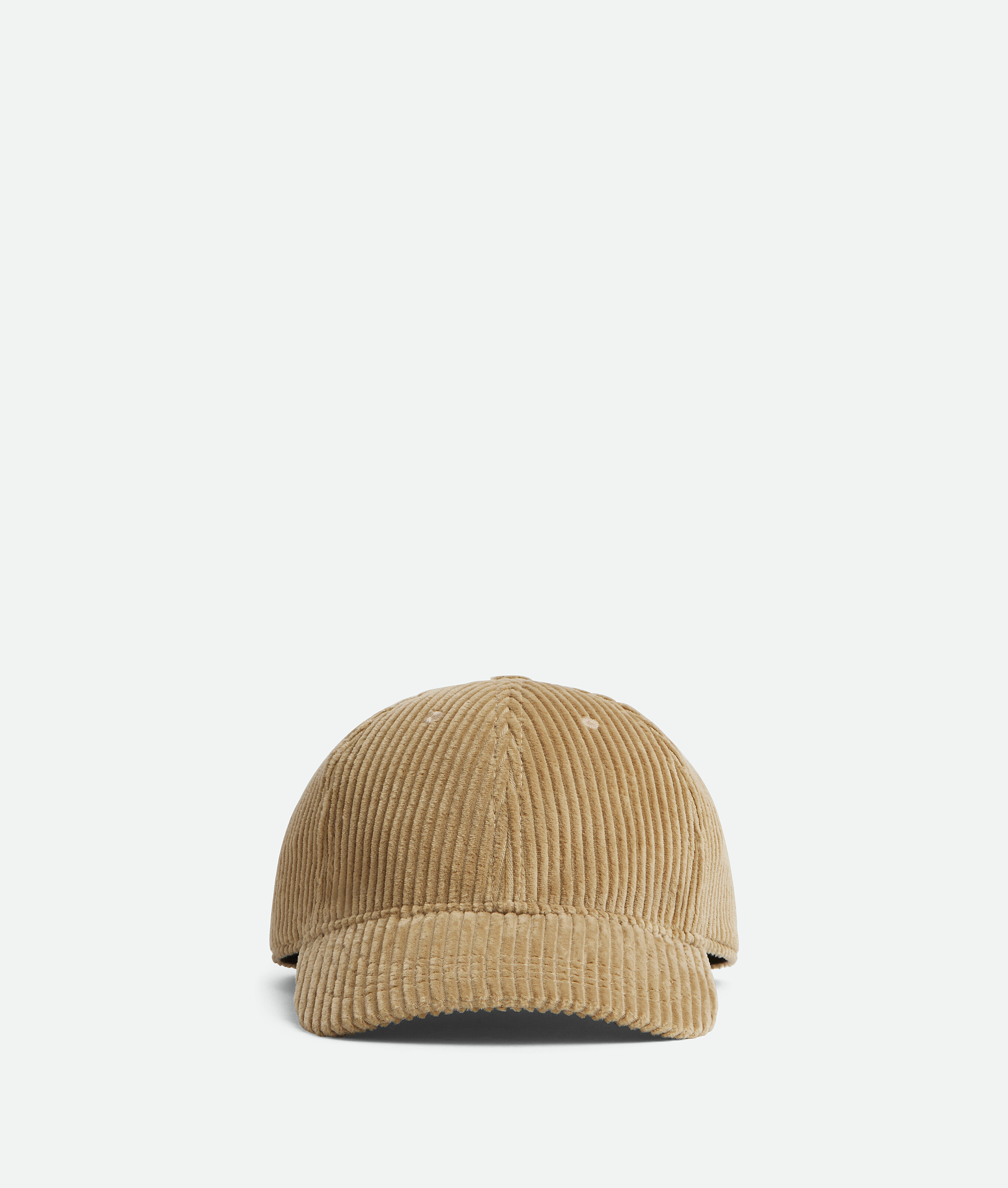 Bottega Veneta Corduroy Cap In Pale Oak