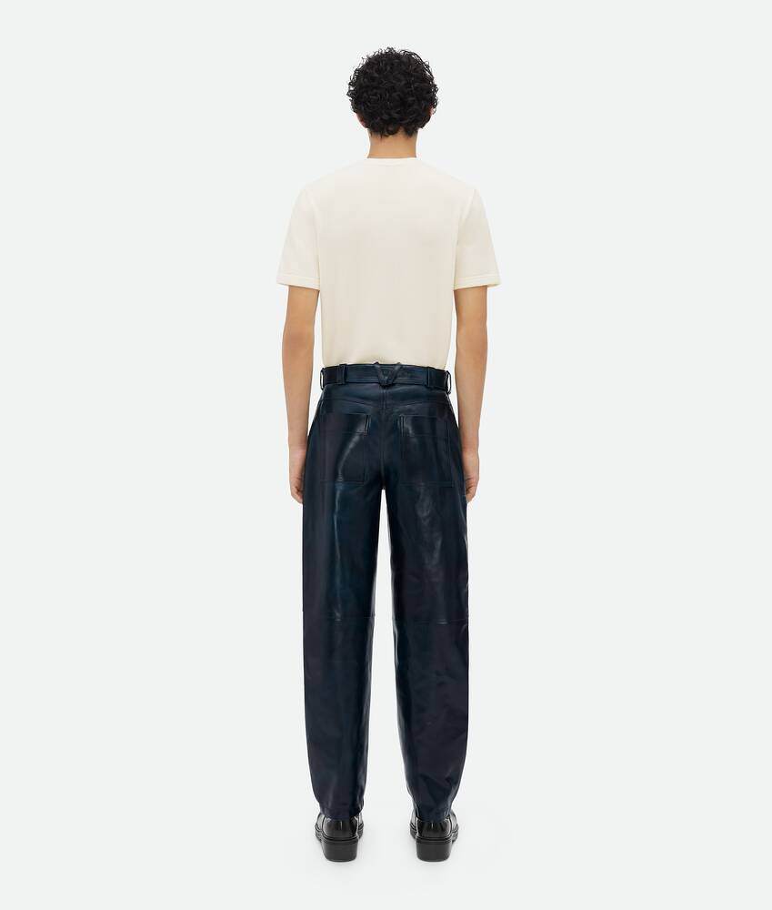 Display a large version of the product image 3 - Leather Belted Trousers