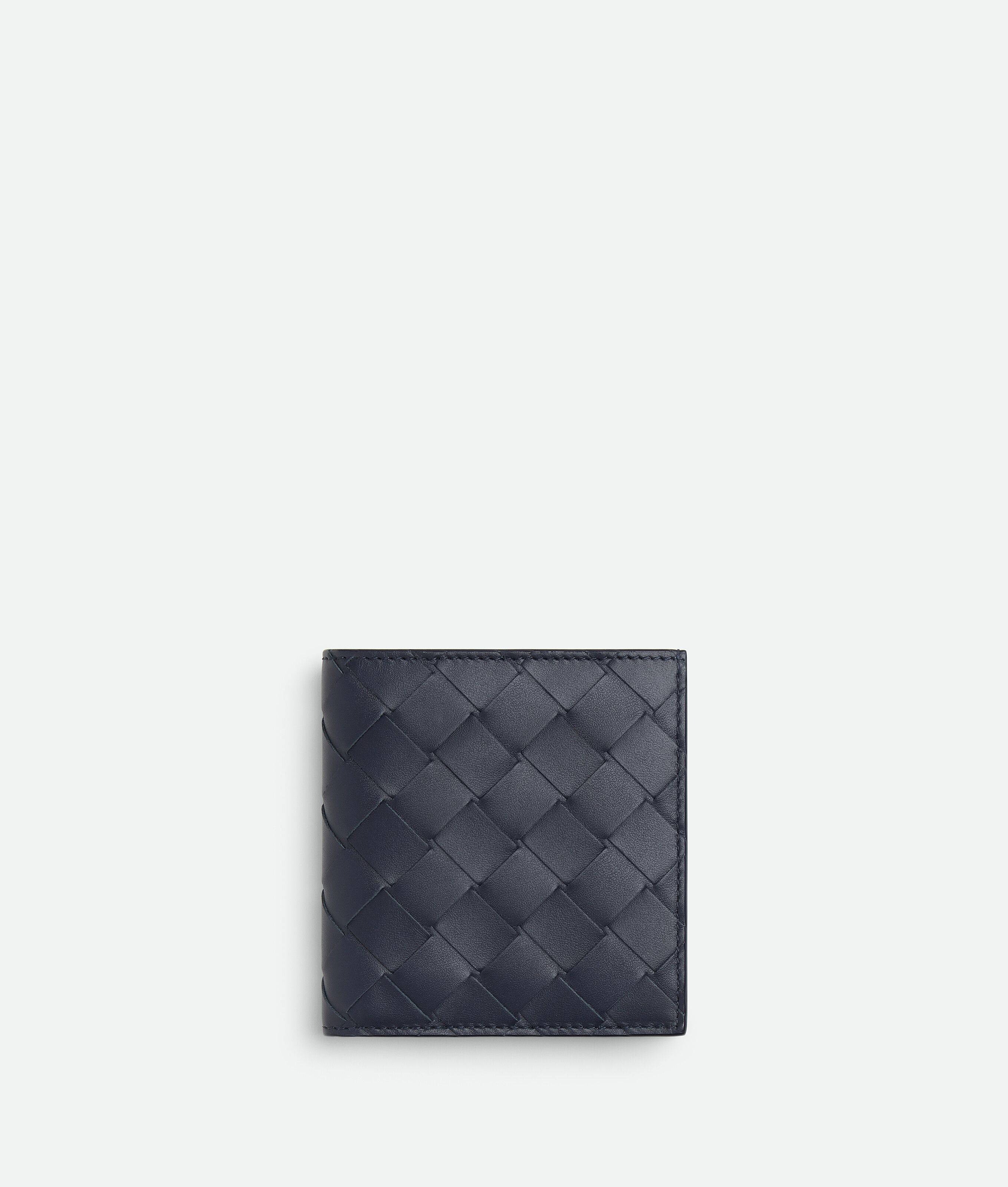 Bottega Veneta Slim Intrecciato Bi-fold Portemonnaie - Blue - Herren -