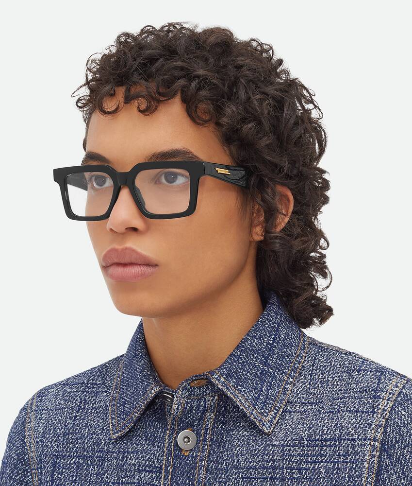 Display a large version of the product image 5 - Classic Recycled Acetate Square Eyeglasses