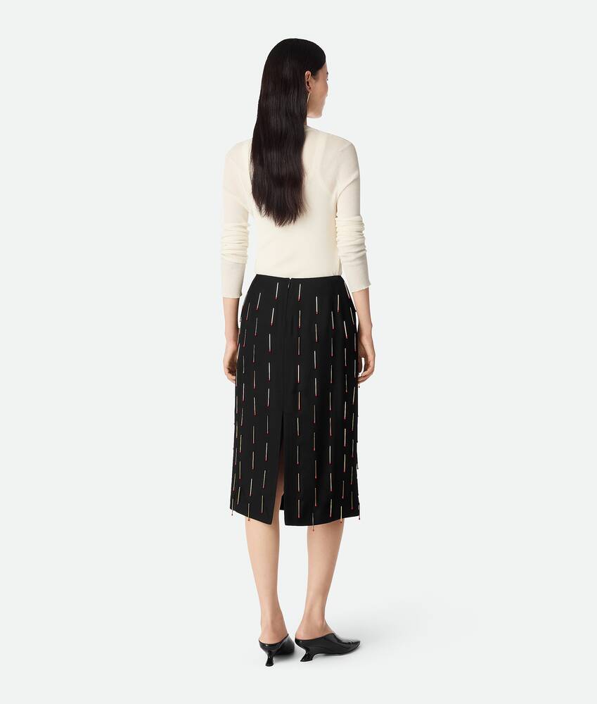 Display a large version of the product image 3 - Viscose Skirt With Matches