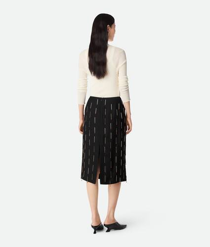 Viscose Skirt With Matches