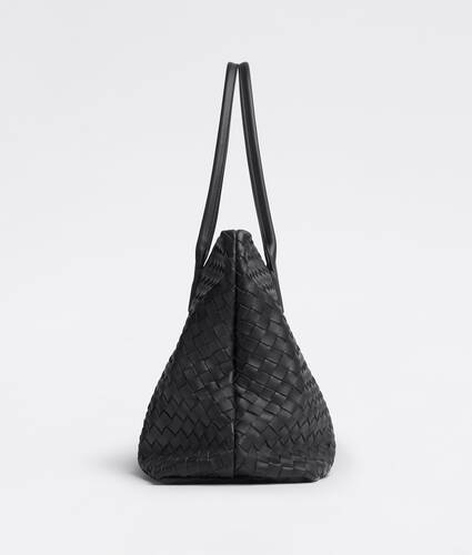ブラックイントレチャート ファスナー トートバッグ| Bottega Veneta® 日本