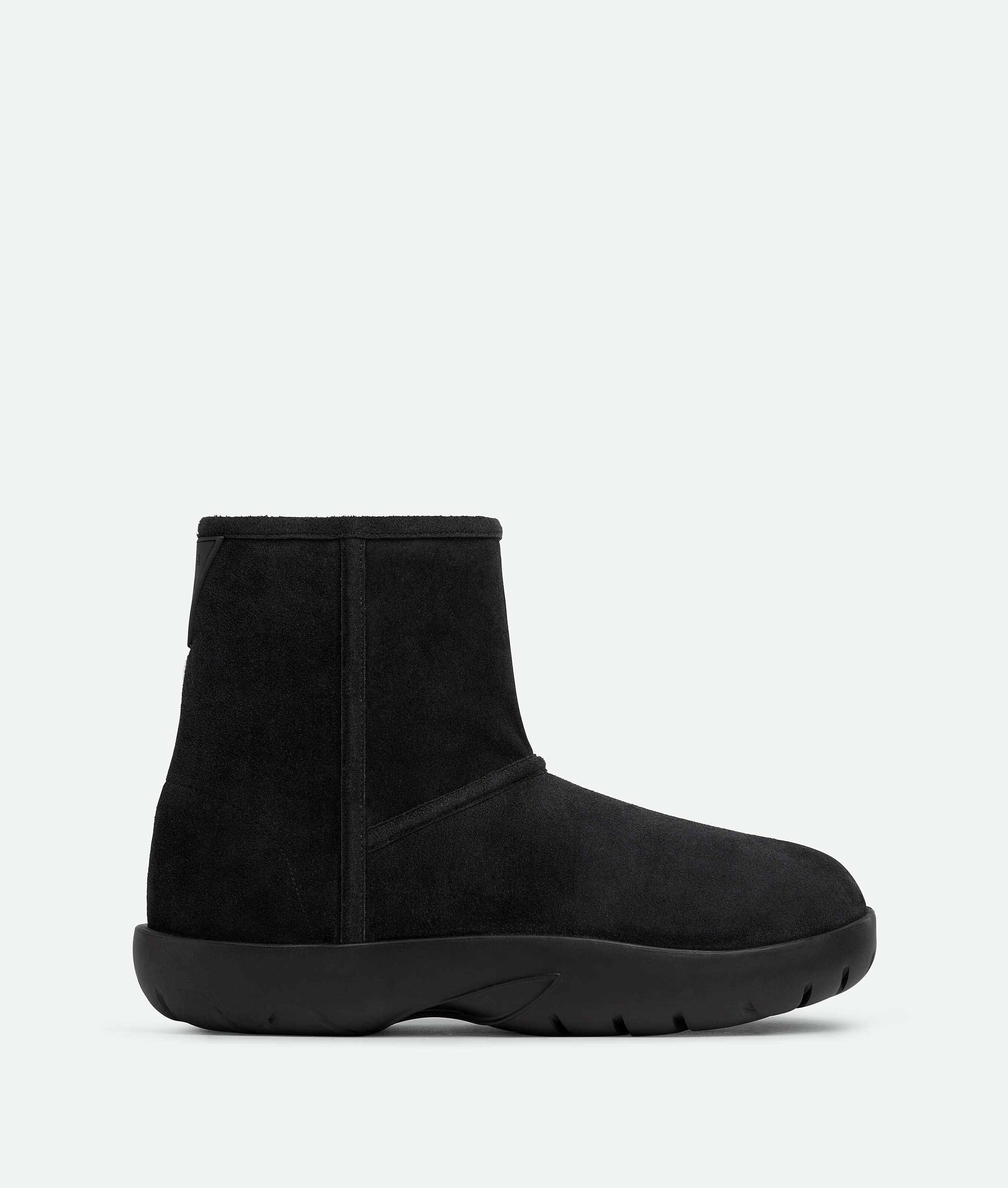 Bottega Veneta Snap Ankle Boot In Black