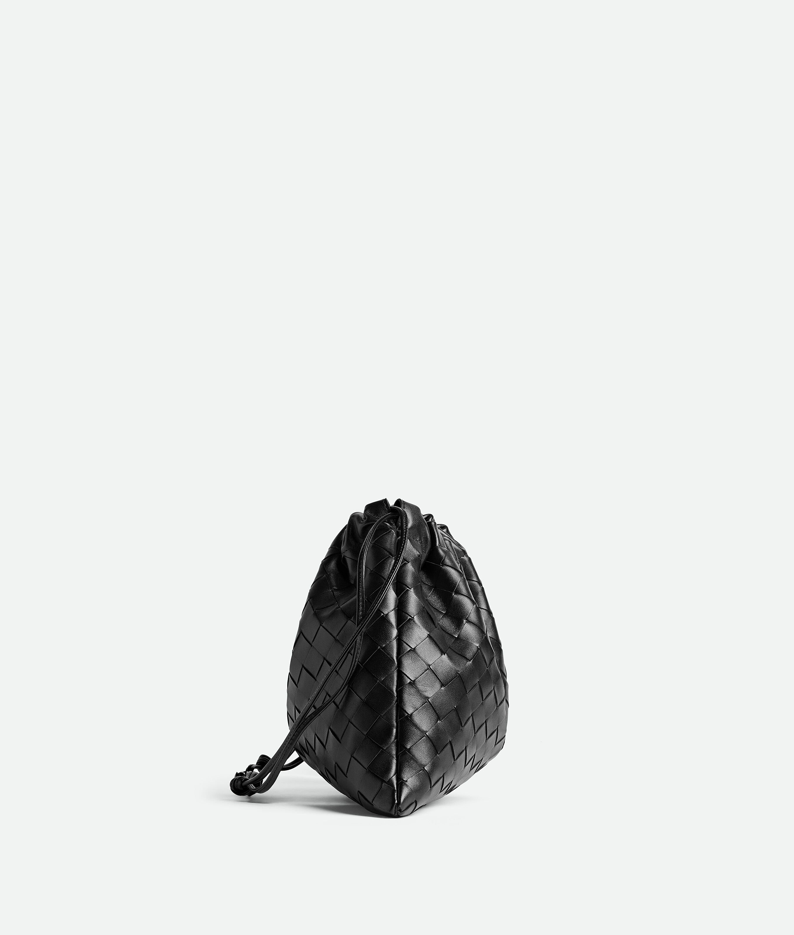 Shop Bottega Veneta Mittelgrosse Dustbag In Black