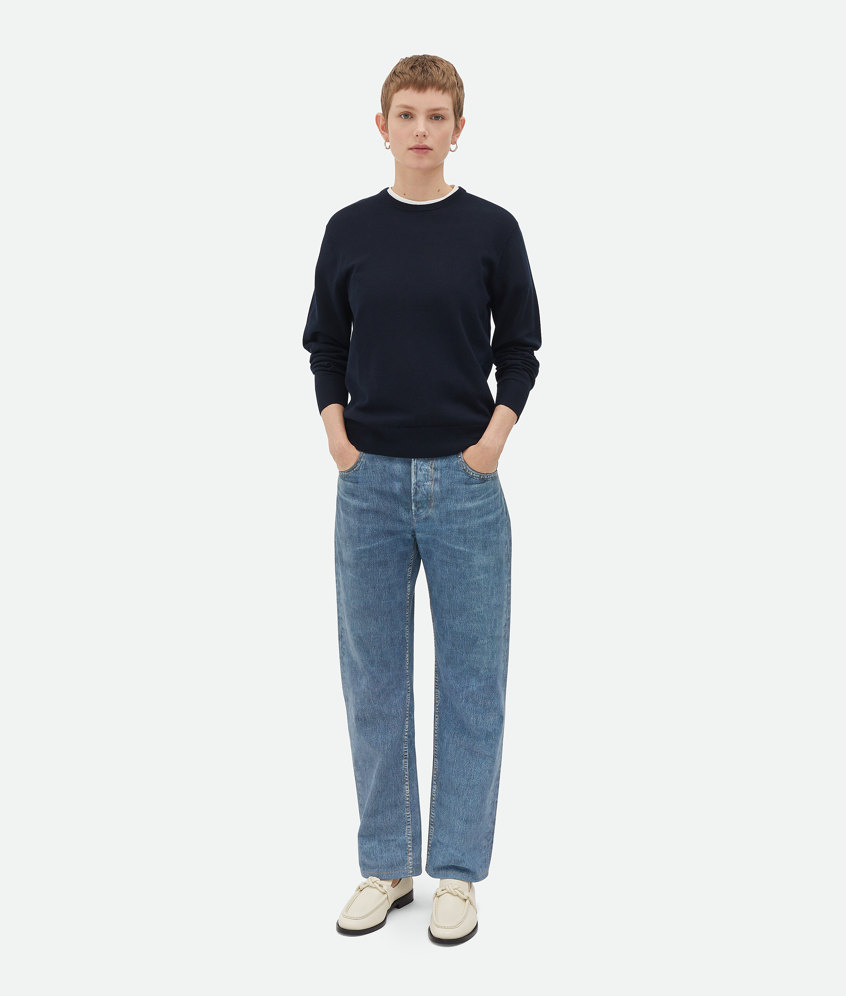 Bottega Veneta Astaire Loafer In String