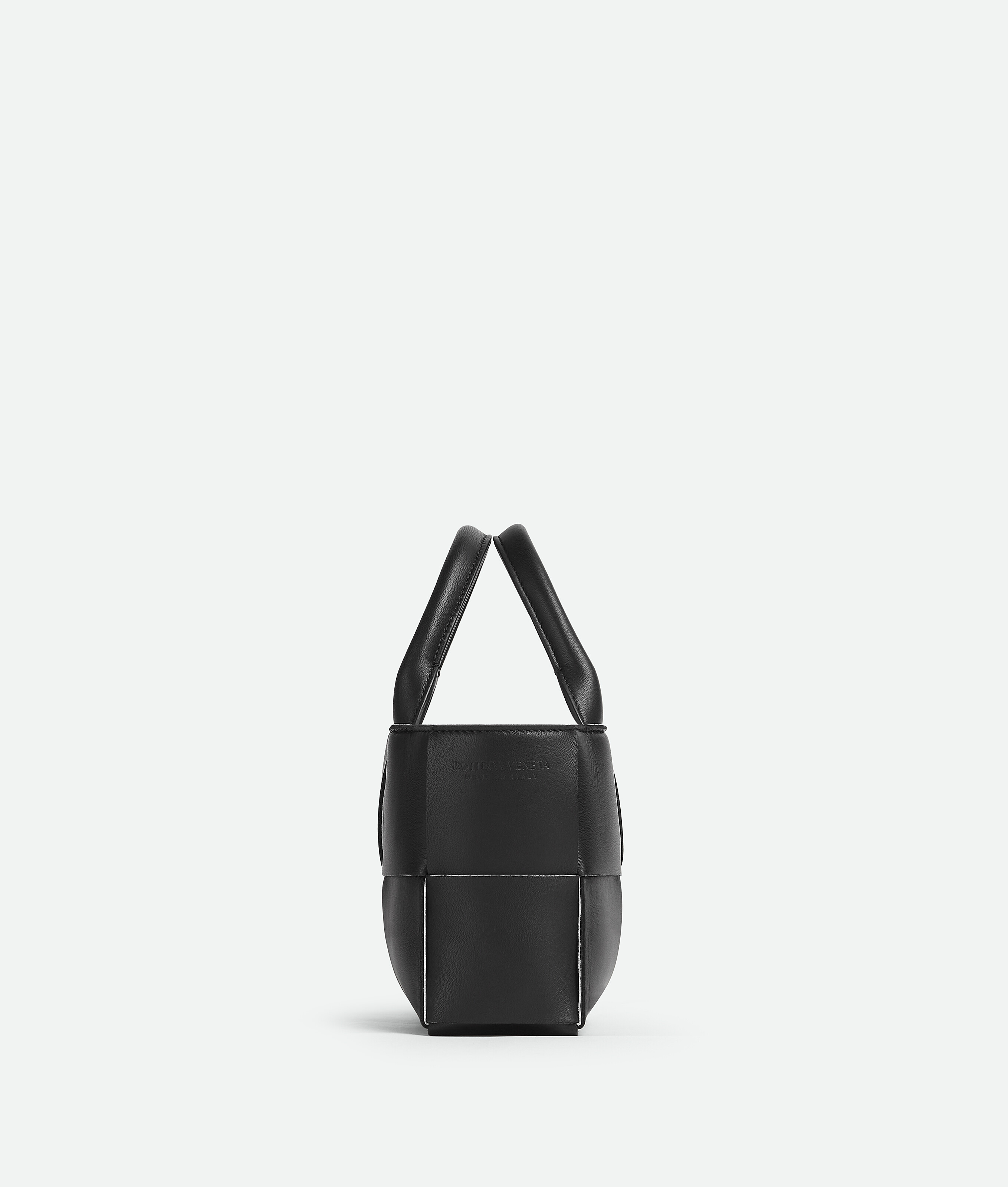 Shop Bottega Veneta Candy Arco Tote Bag In Black