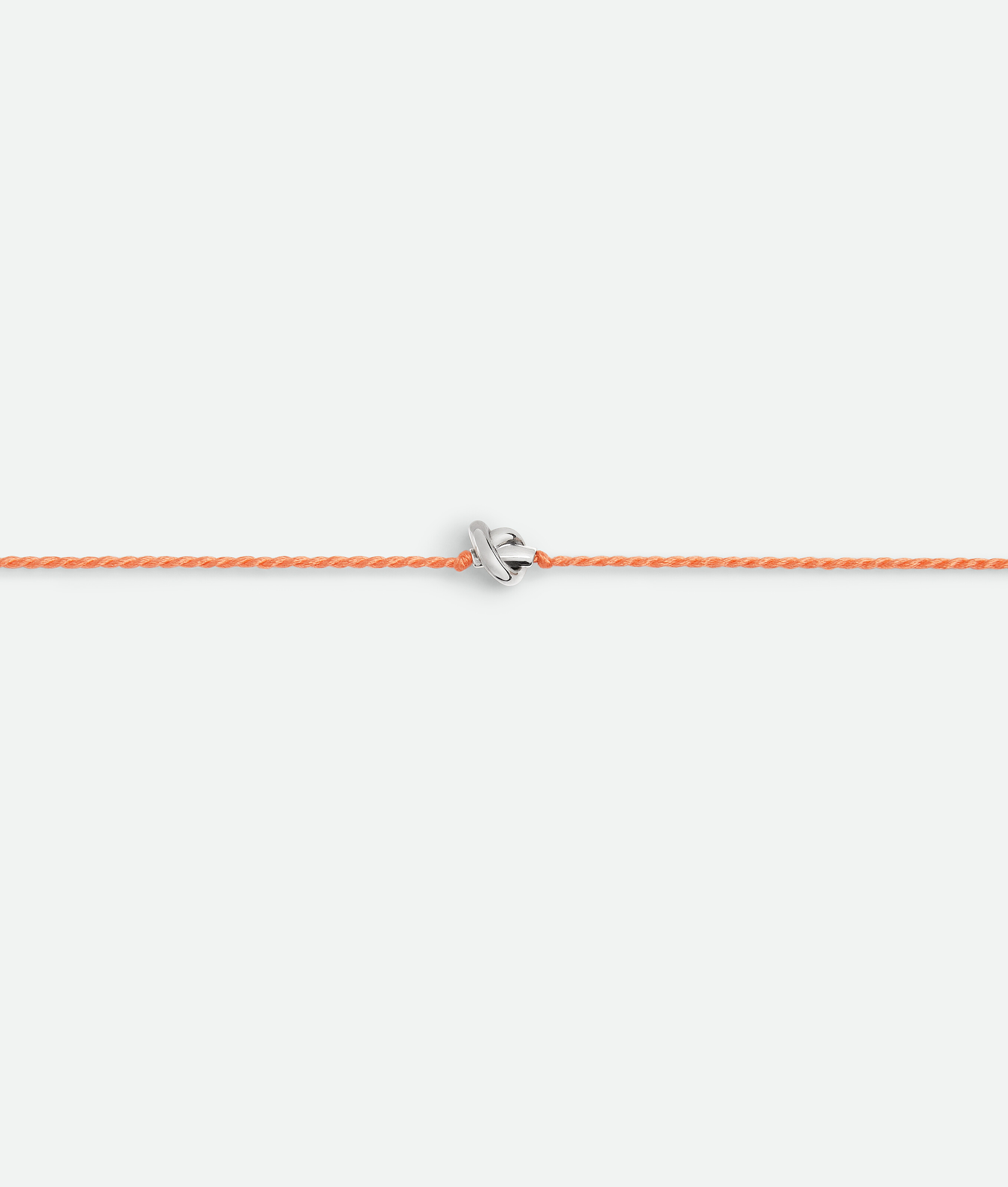 Bottega Veneta Knot Armband In Orange