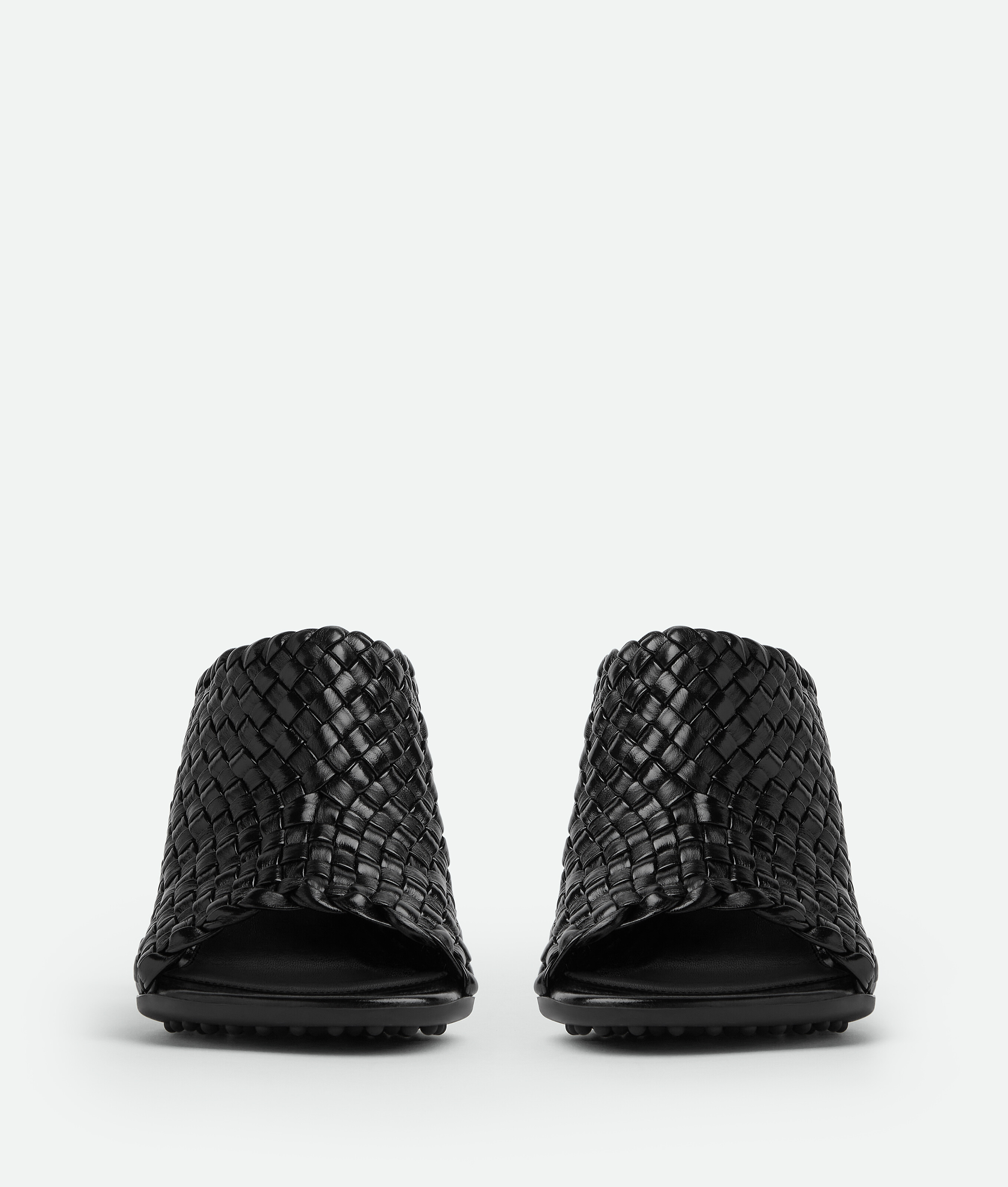 Shop Bottega Veneta Atomic Mule In Black