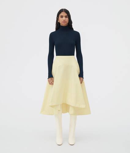 Compact Cotton Skirt