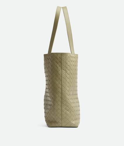 Small Intrecciato North-South Tote