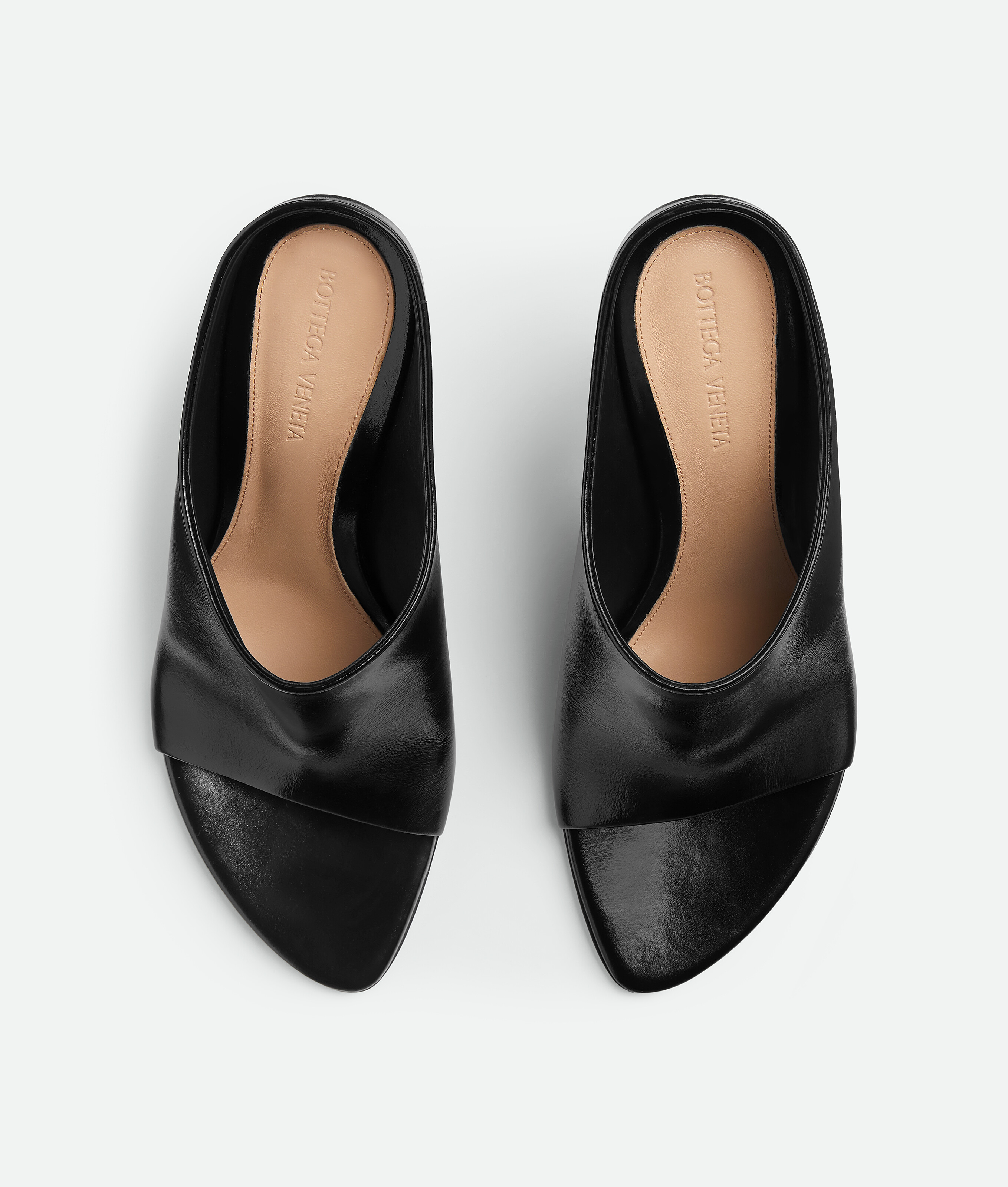 Shop Bottega Veneta Rana Mules In Black