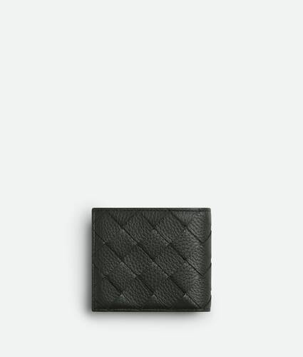 Intrecciato Bi-Fold Wallet With Coin Purse